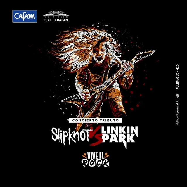 CONCIERTO TRIBUTO SLIPKNOT VS LINKIN PARK