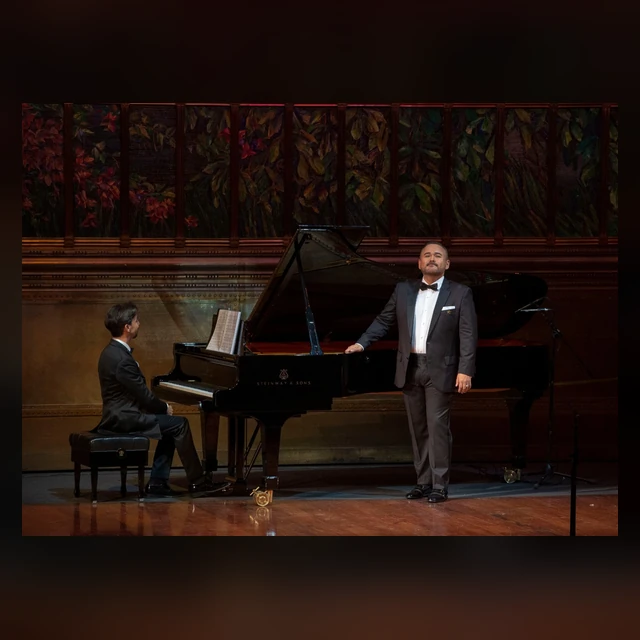 Javier Camarena, tenor, y Calio Alonso, piano