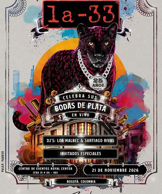 LA 33 | BODAS DE PLATA
