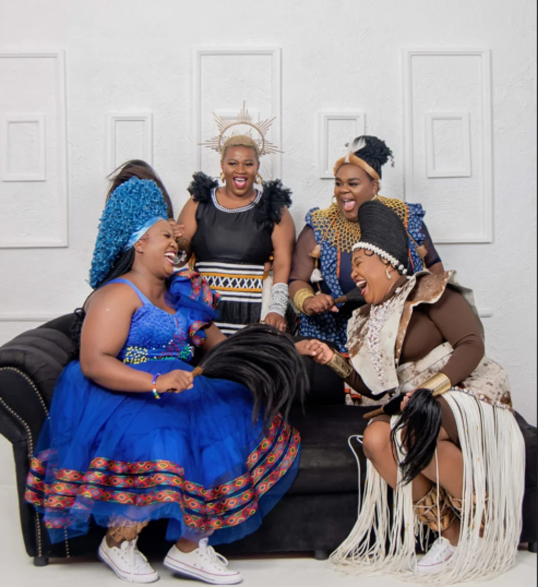 Imagen de Nobuntu (Zimbabue), cuarteto vocal