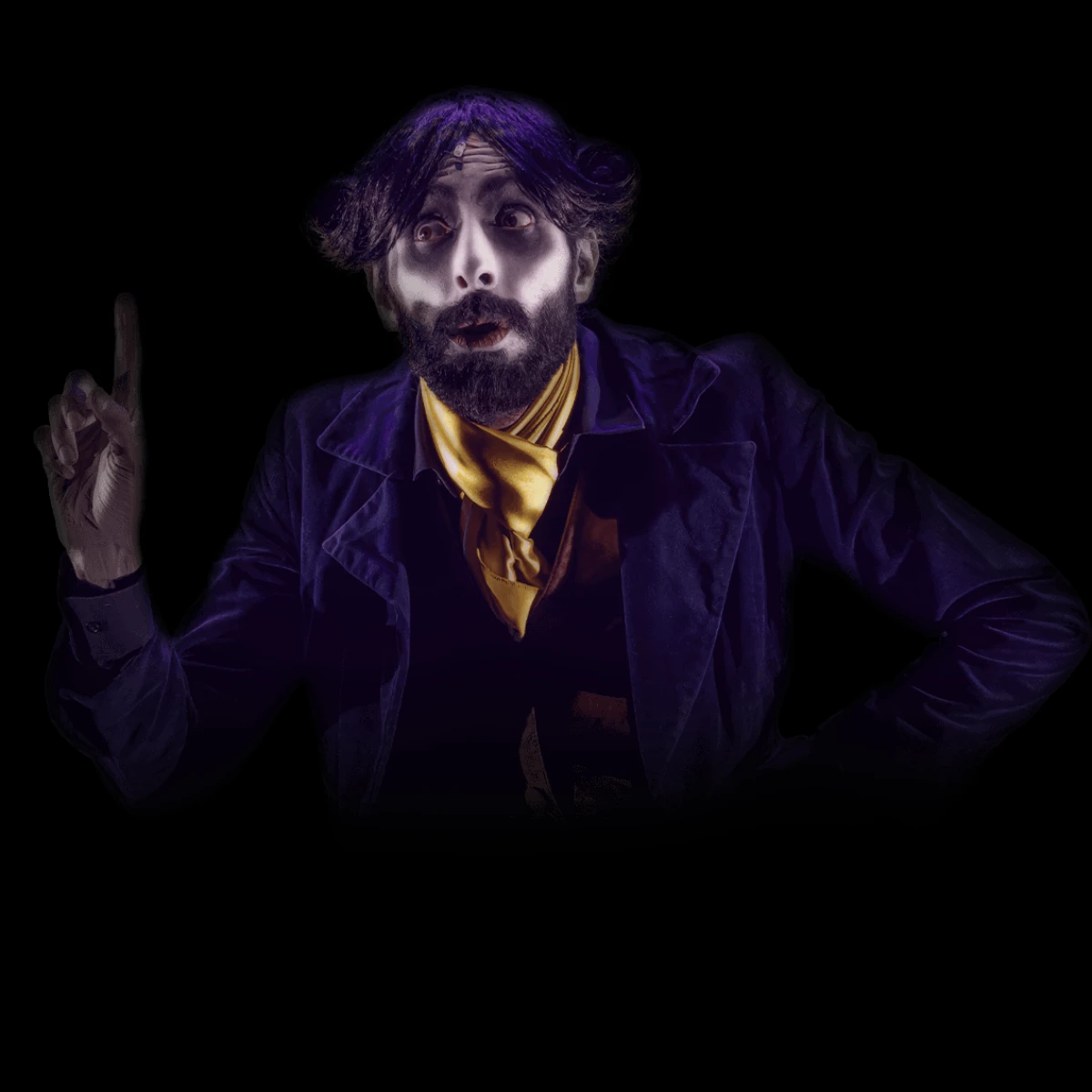 Afiche oficial de Ramiro y sus fantasmas en Teatro Nacional