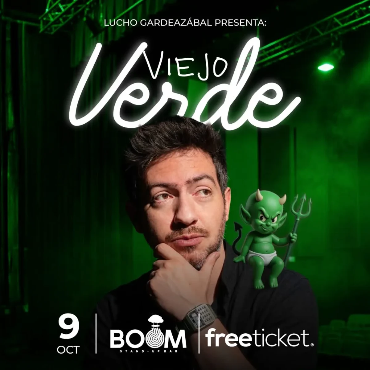 Afiche oficial de VIEJO VERDE en FreeTicket